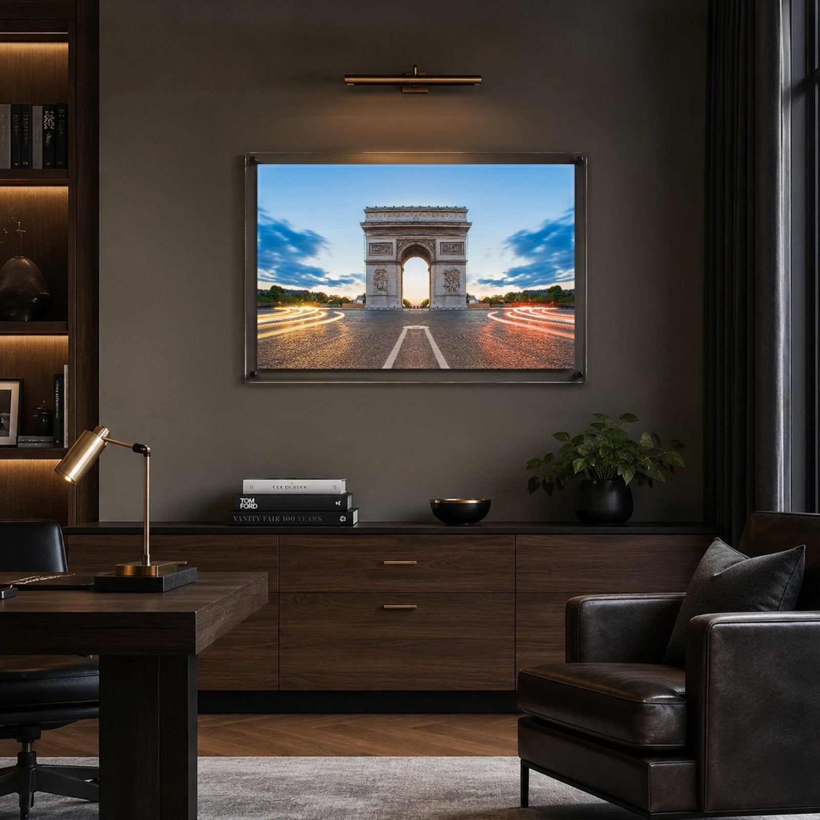 Arc Lights Acrylic Wall Art Print