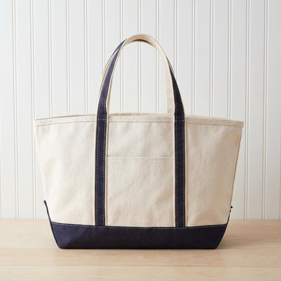 Bexford Open Zip - Top Canvas Tote Bag