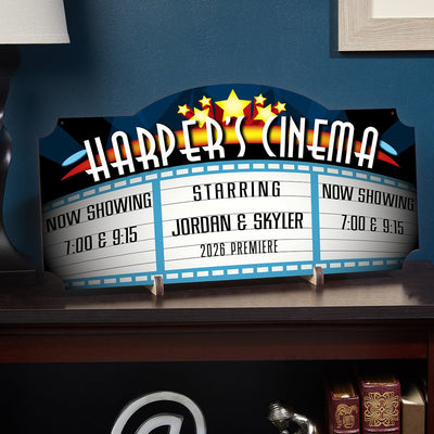 Blockbuster Custom Home Theater Sign