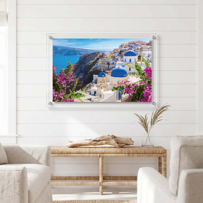 Blue Dome DayDream Acrylic Wall Art Print
