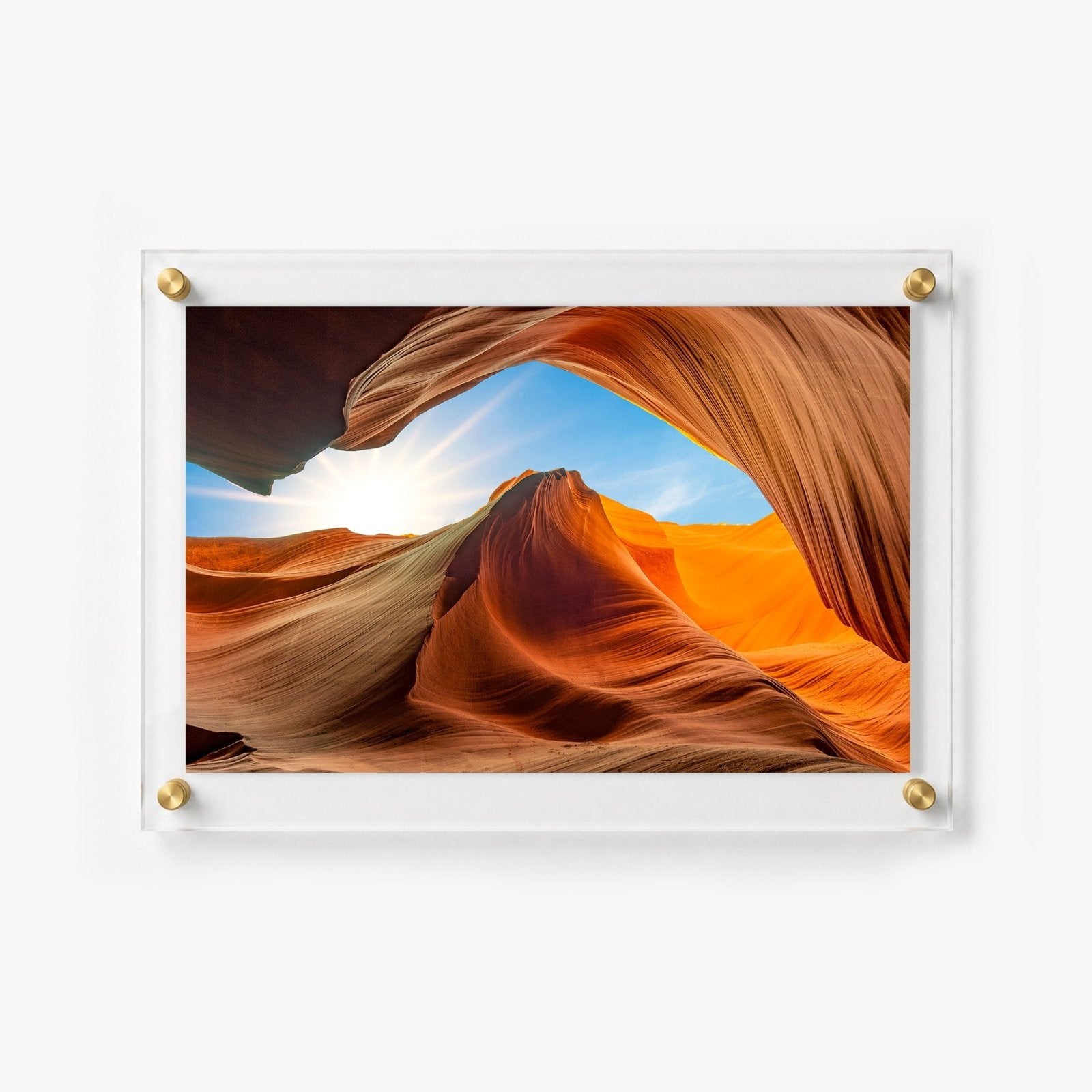 Canyon Glow Acrylic Wall Art Print