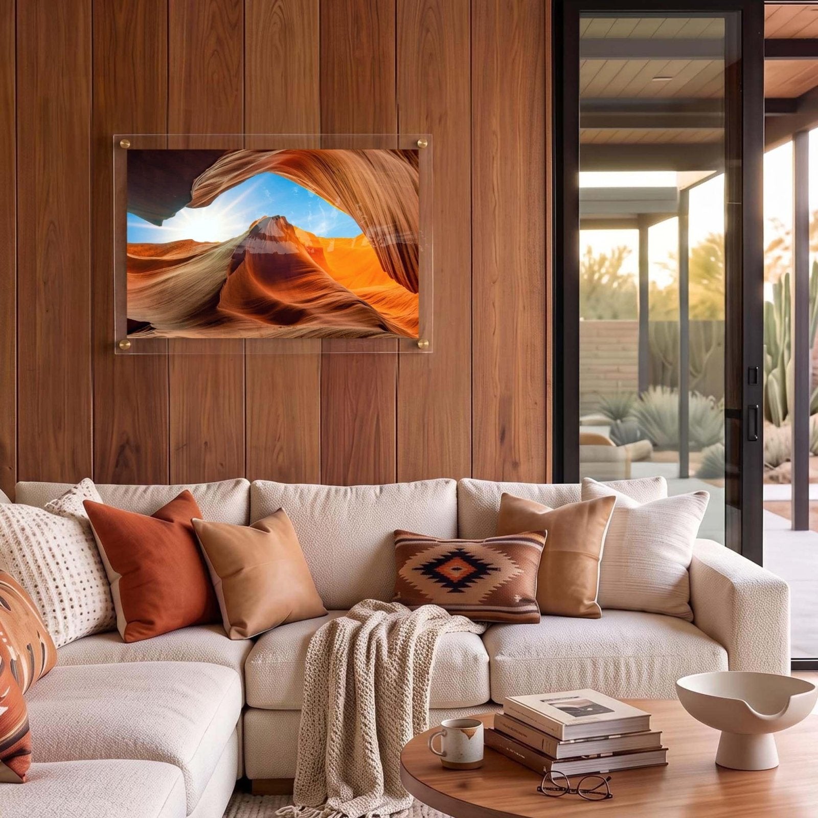 Canyon Glow Acrylic Wall Art Print