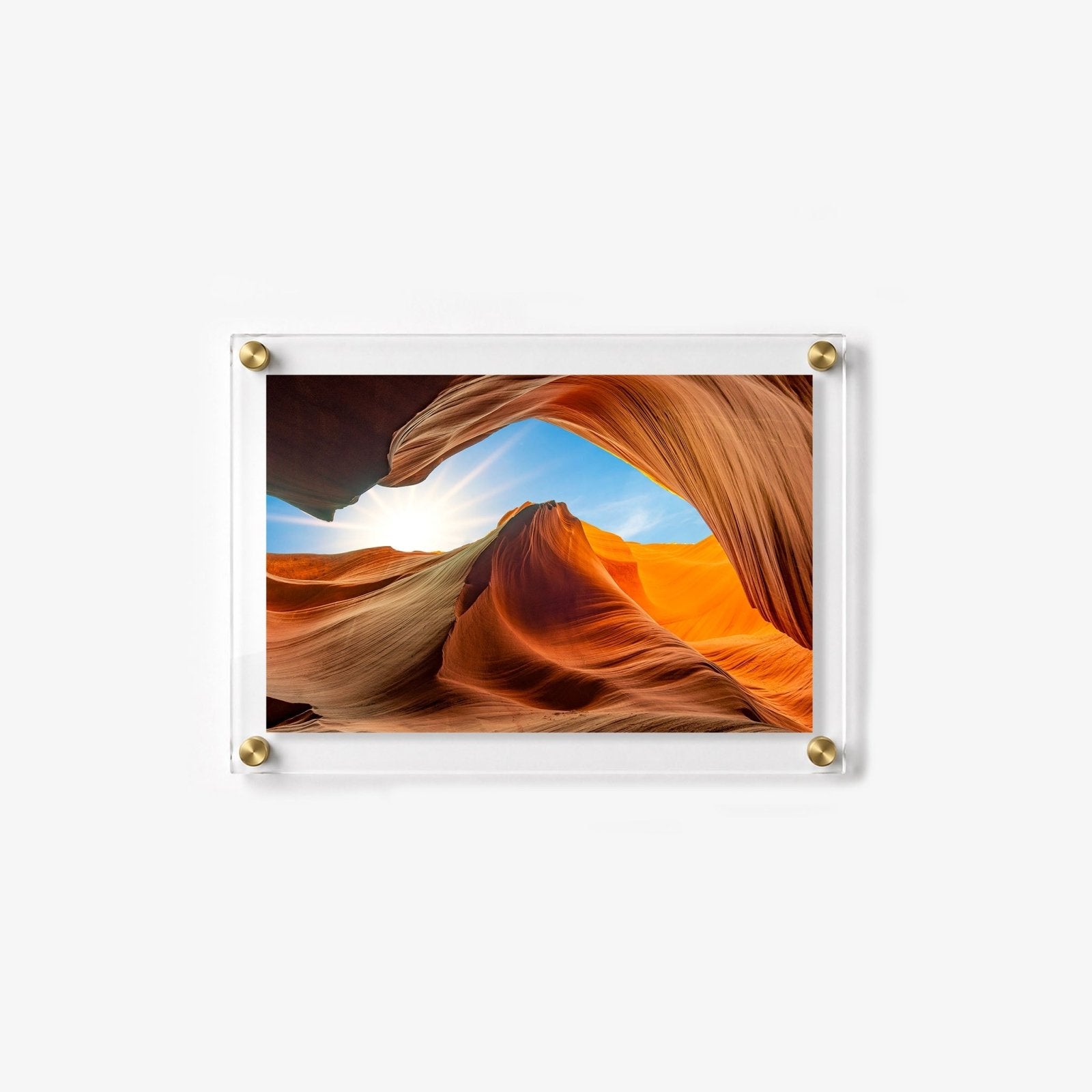 Canyon Glow Acrylic Wall Art Print