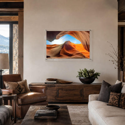 Canyon Glow Acrylic Wall Art Print