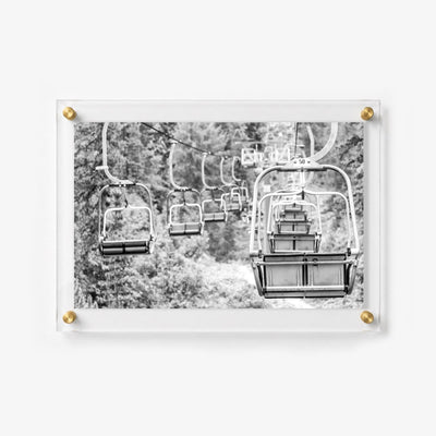 Chair Line Acrylic Wall Art Print