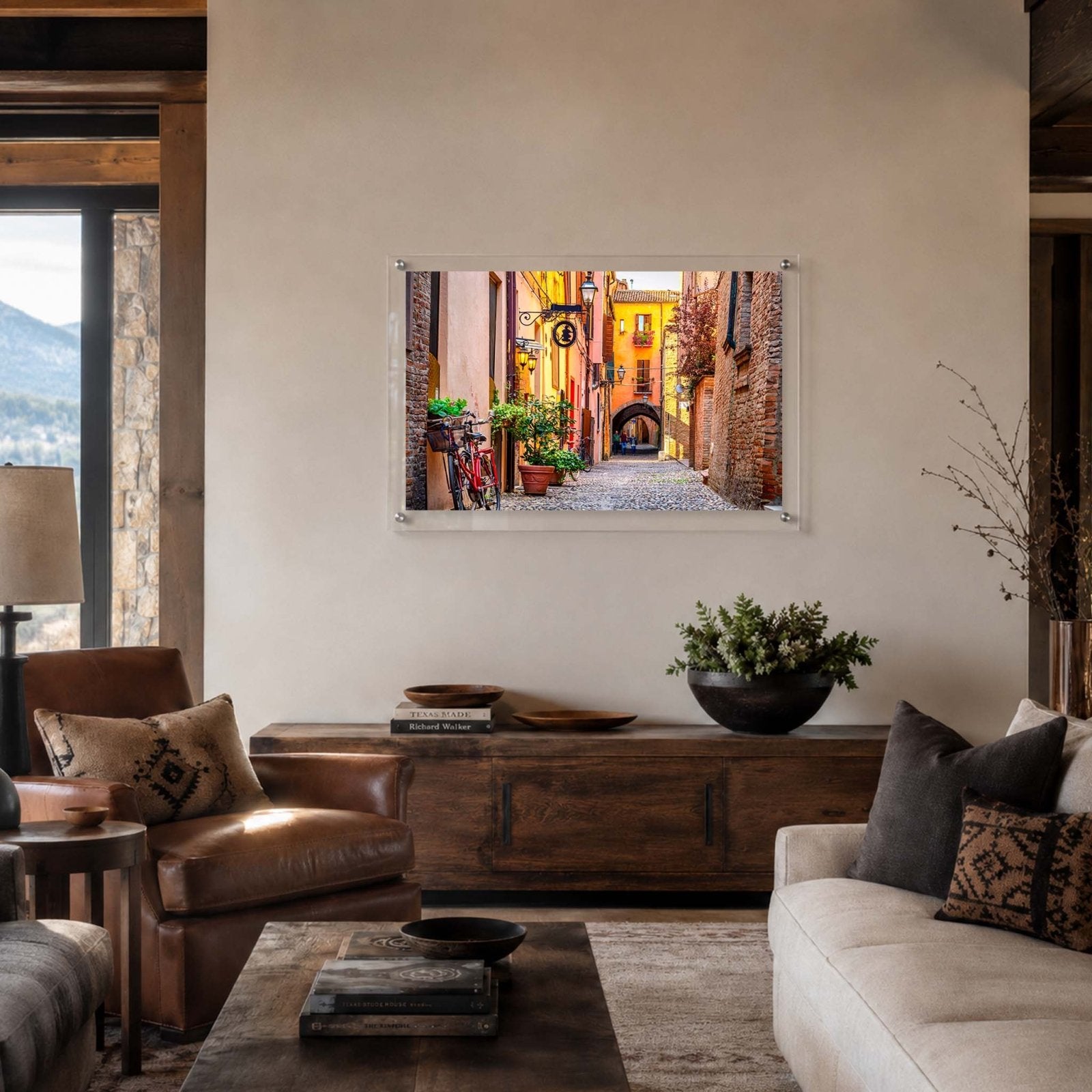 Ciao Bella Lane Acrylic Wall Art Print
