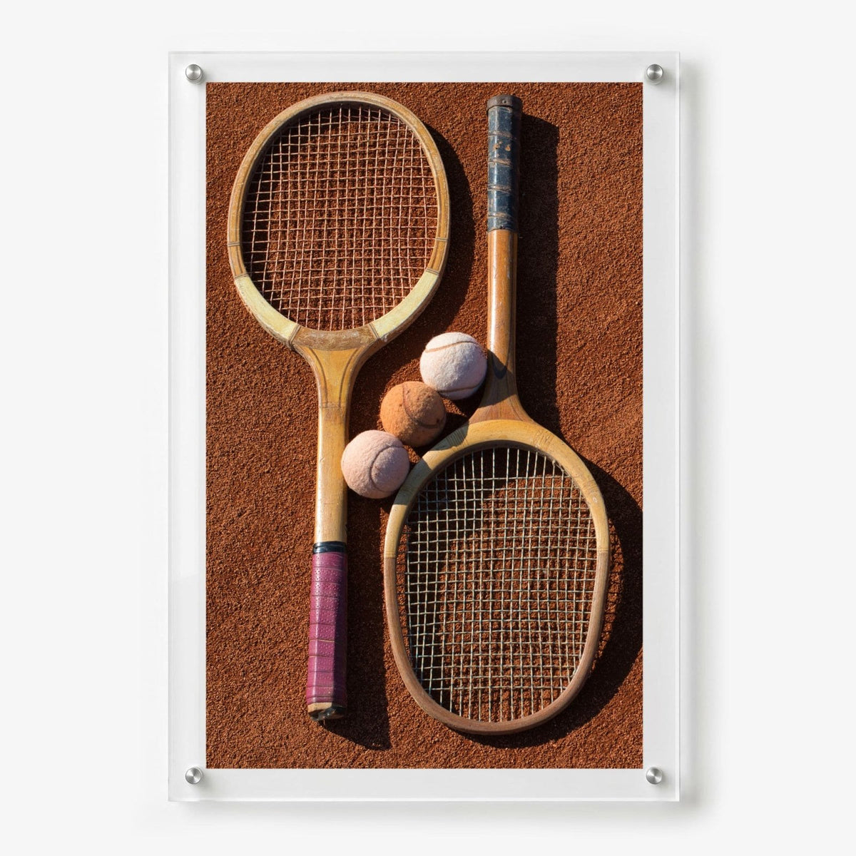 Clay Court Classics Acrylic Wall Art Print