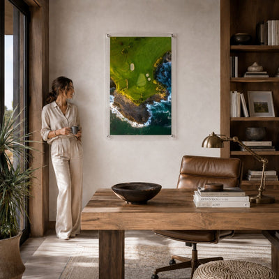 Coastal Hazard Acrylic Wall Art Print - Vertical