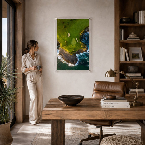 Coastal Hazard Acrylic Wall Art Print - Vertical