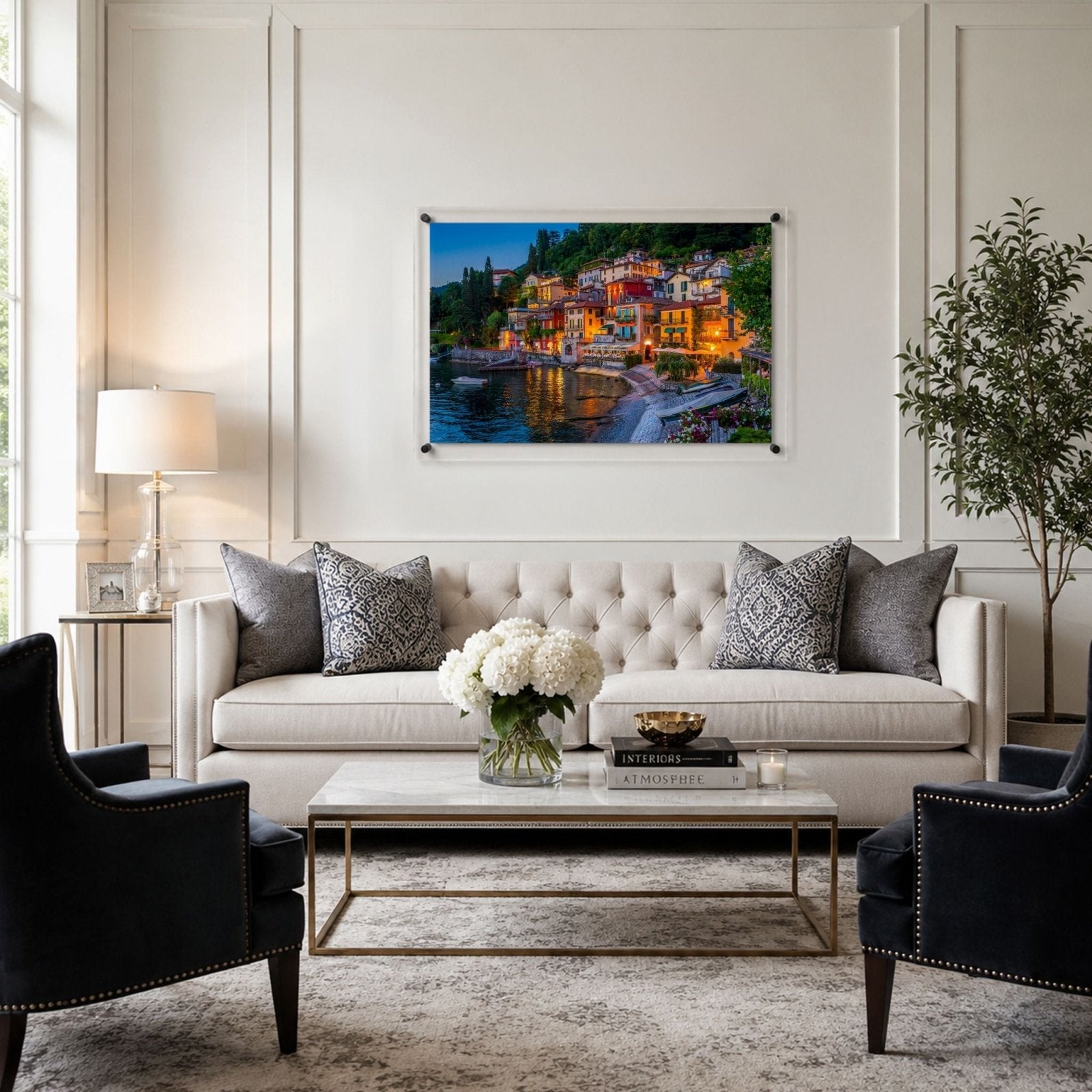 Como After Dark Acrylic Wall Art Print