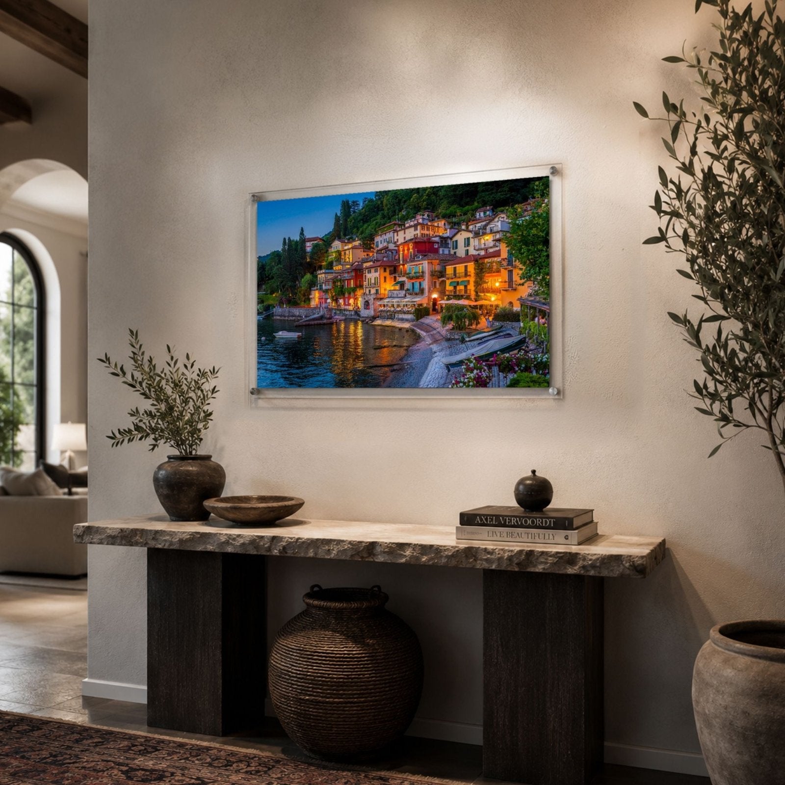 Como After Dark Acrylic Wall Art Print