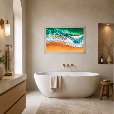 Copper Tide Acrylic Wall Art Print