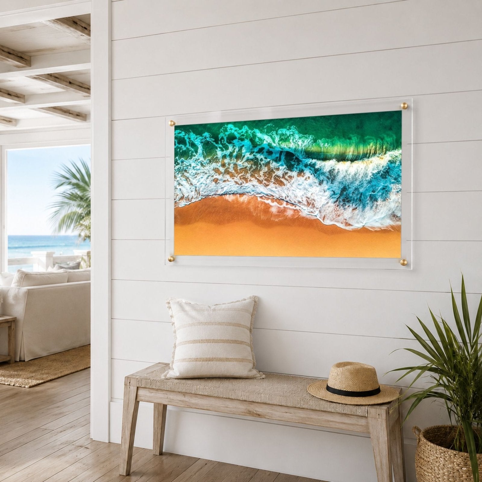 Copper Tide Acrylic Wall Art Print