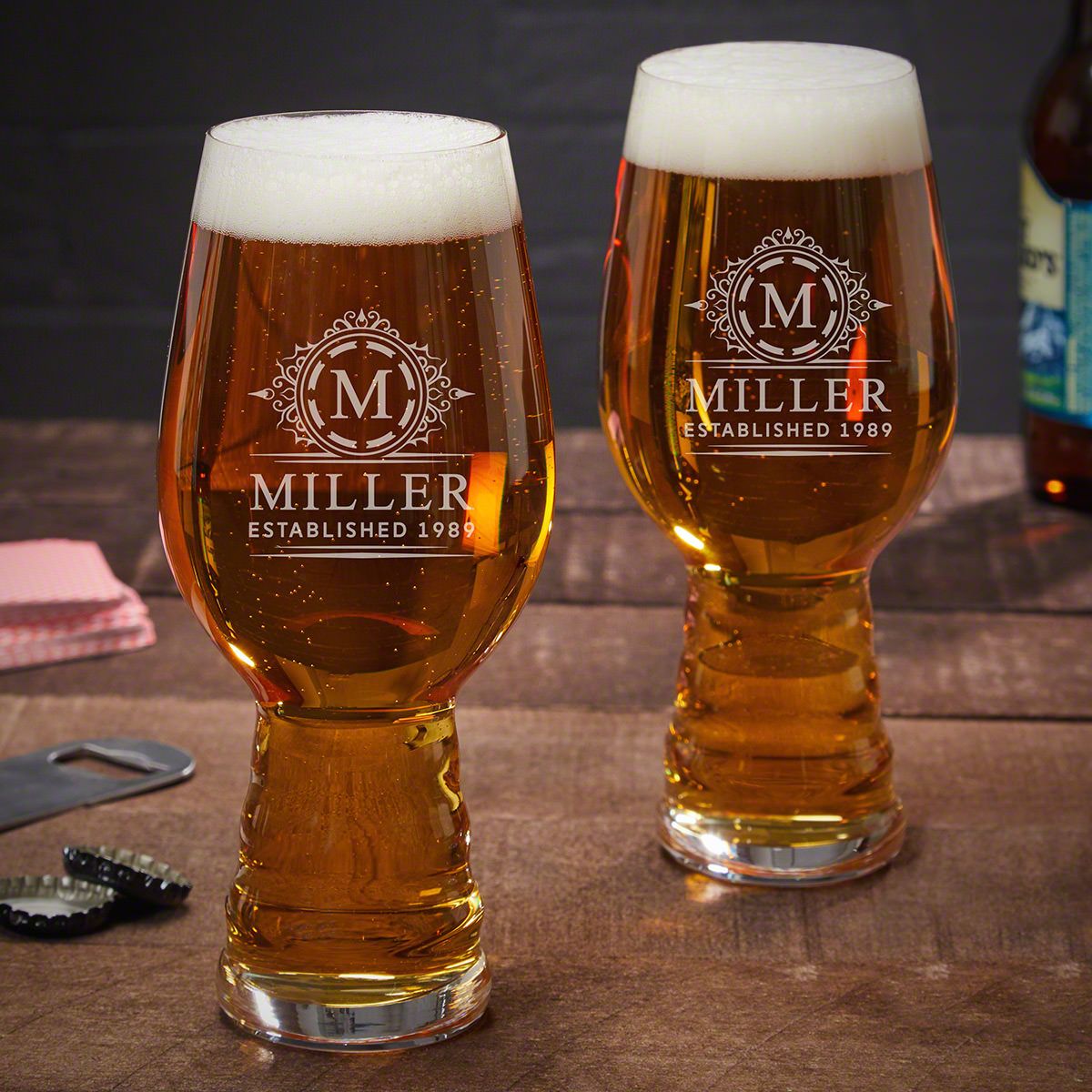 Custom Spiegelau IPA Glasses - Set of 2