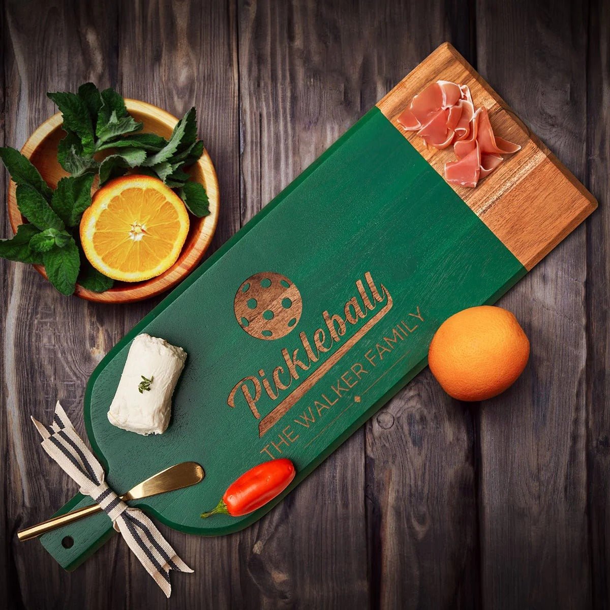 Custom Wood Cheese Board