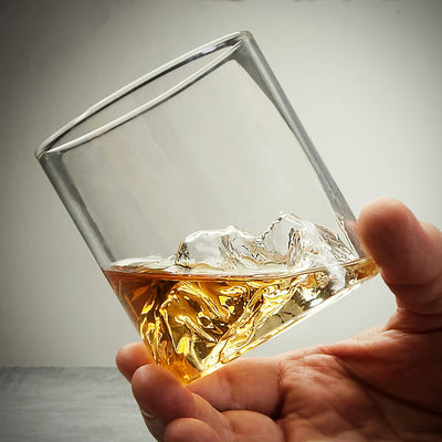 Denali Mountain Whiskey Glass