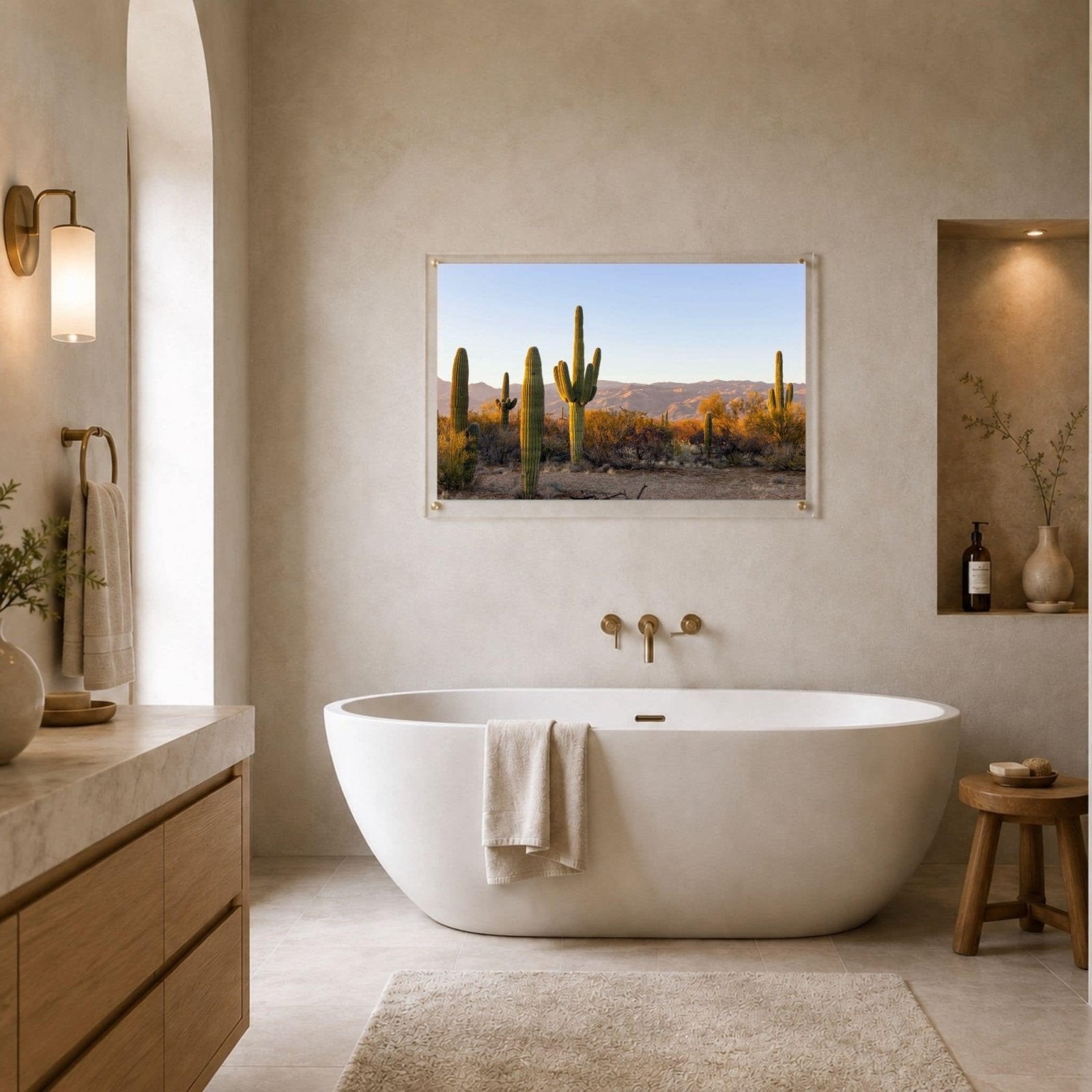 Desert Lineup Acrylic Wall Art Print