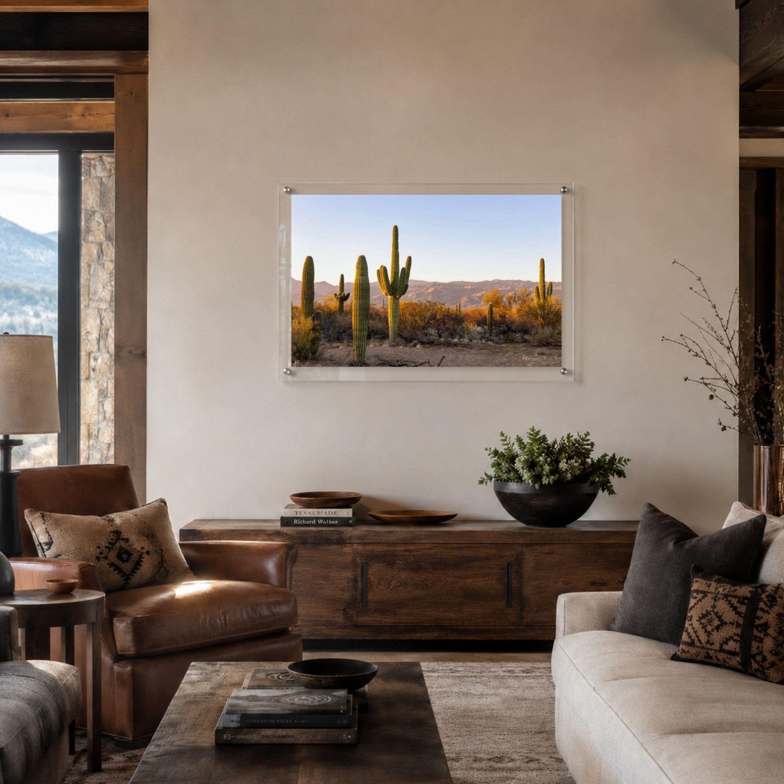 Desert Lineup Acrylic Wall Art Print