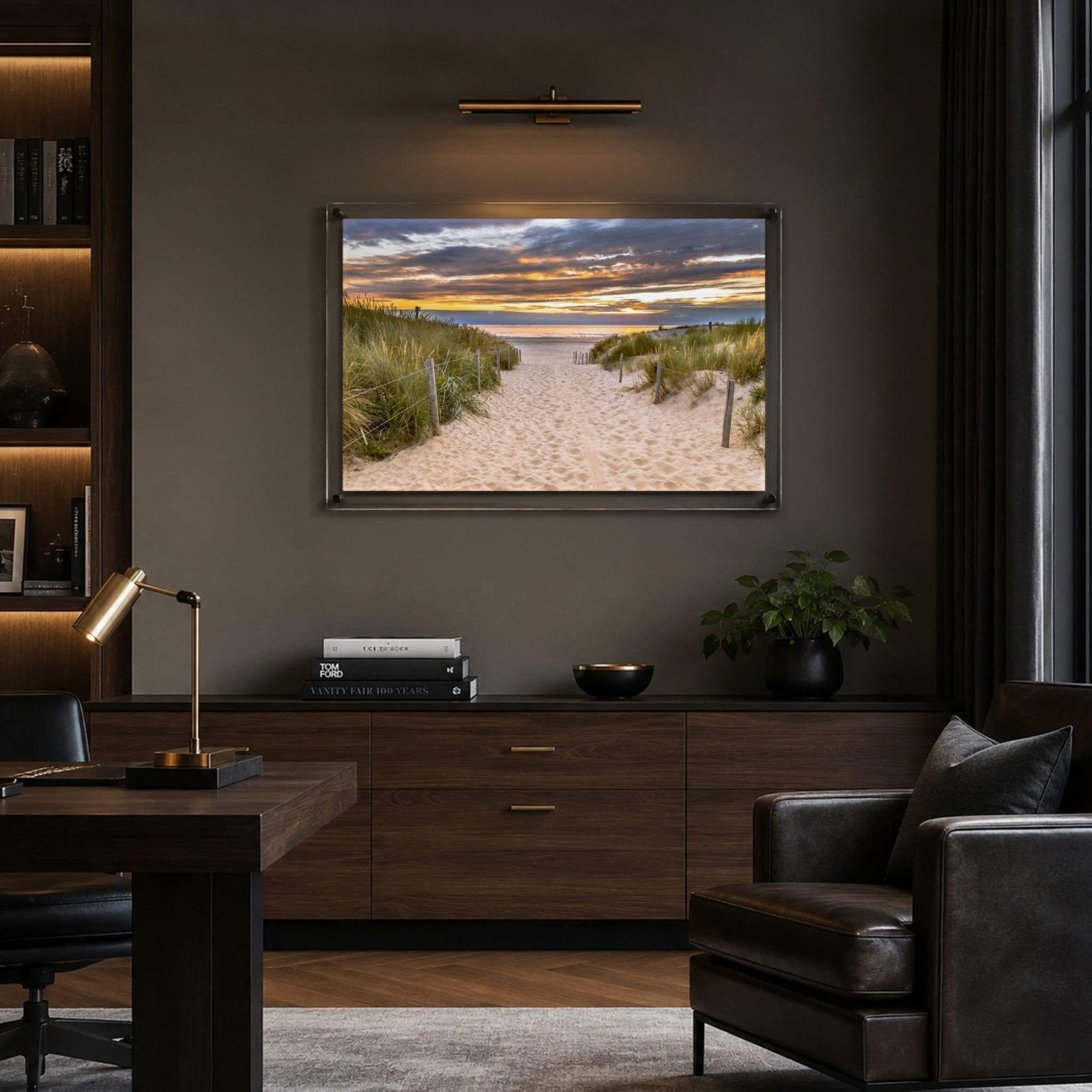 Dune Walk Acrylic Wall Art Print