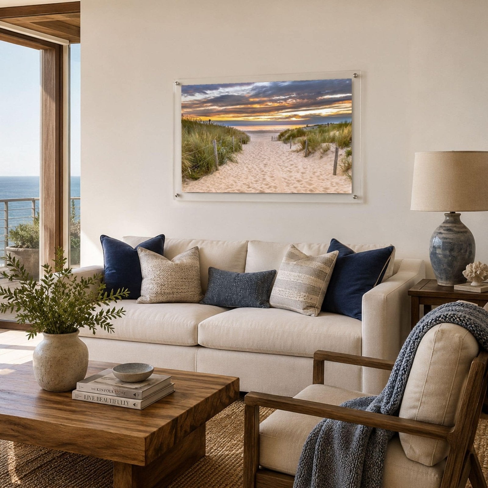 Dune Walk Acrylic Wall Art Print