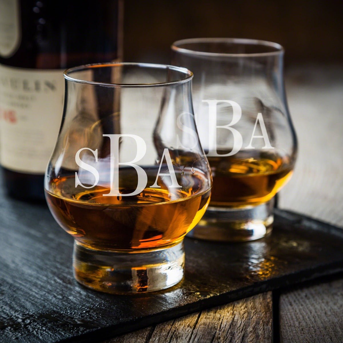 Engraved Official Kentucky Bourbon Trail Glasses, Set of 4
