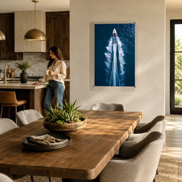 Exit By Sea Acrylic Wall Art Print - Vertical