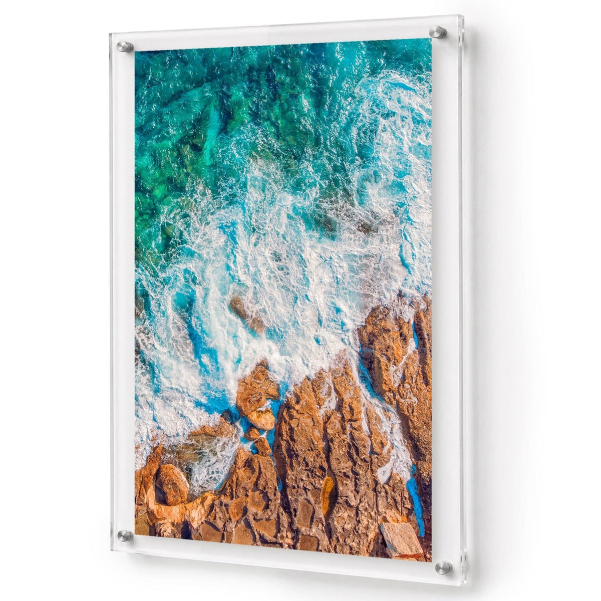Foam & Fire Acrylic Wall Art Print