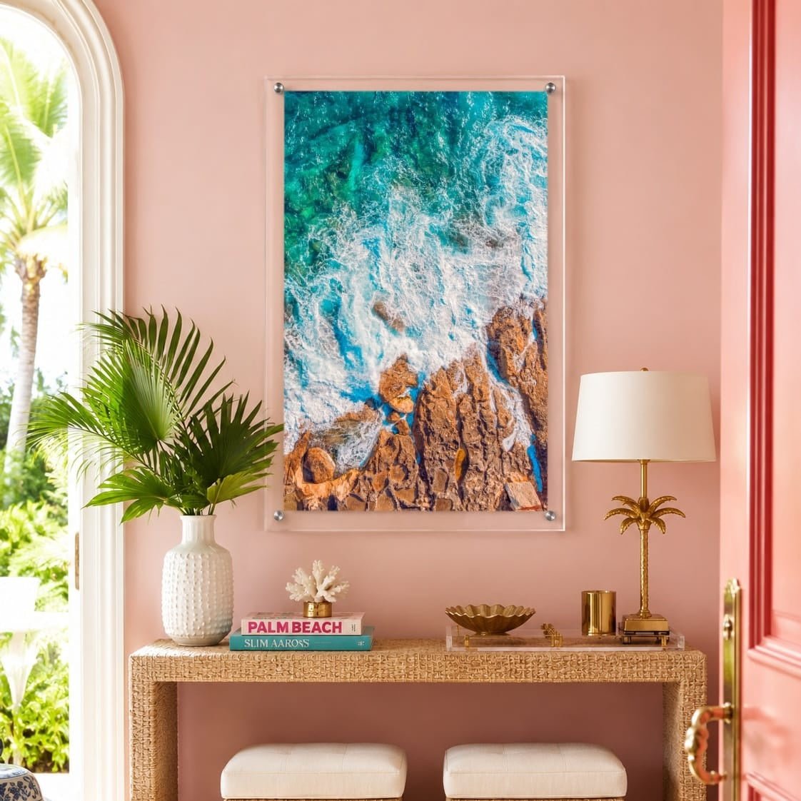 Foam & Fire Acrylic Wall Art Print