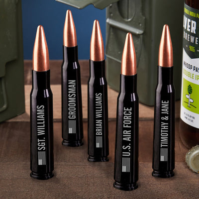 Freedom 50 Cal Personalized Bullet Bottle Opener