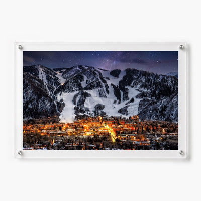 Goodnight, Aspen Acrylic Wall Art Print