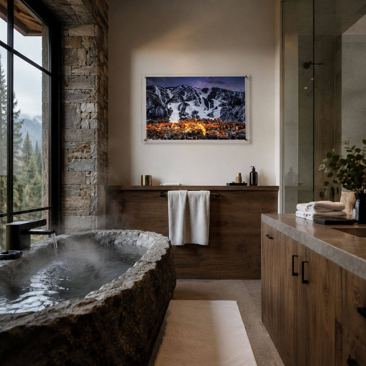 Goodnight, Aspen Acrylic Wall Art Print