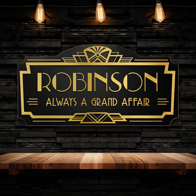 Great Gatsby Custom Sign