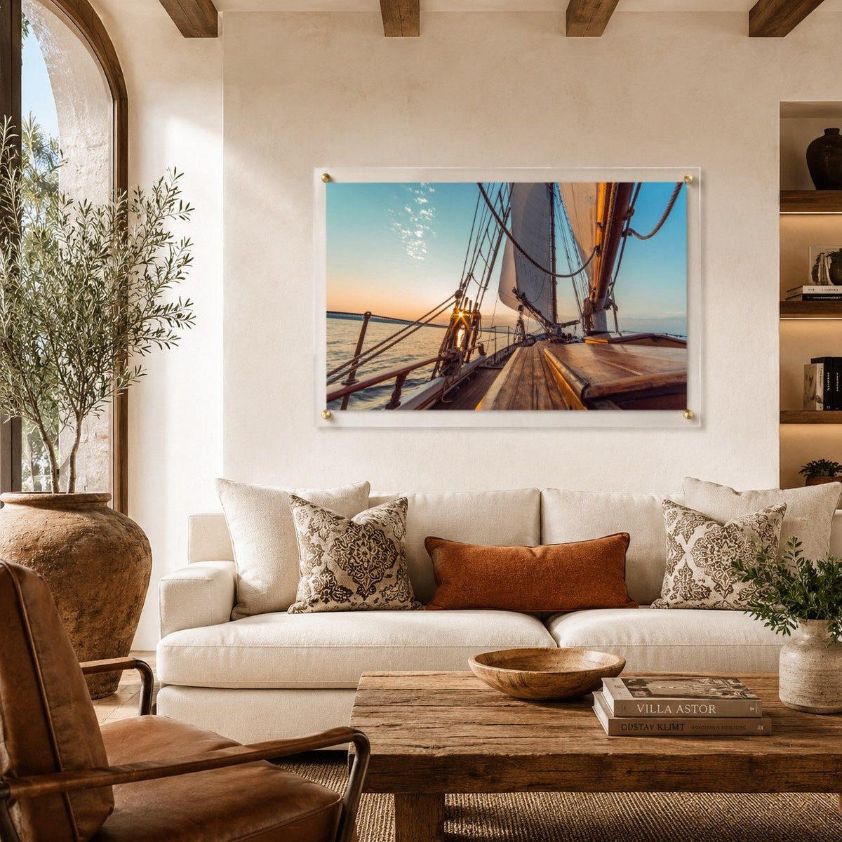 Harbor Glow Acrylic Wall Art Print