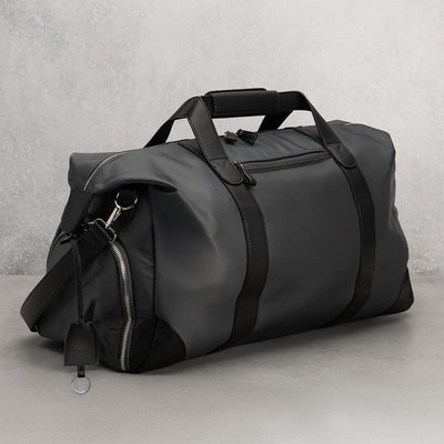 Harrison Weekender Travel Duffel Bag w Shoe Compartment 19"