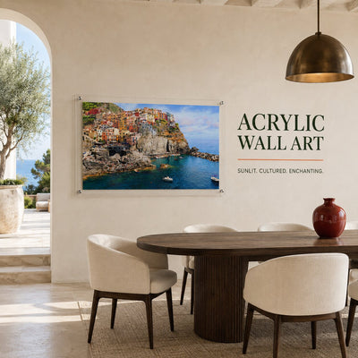 Italian Coast Acrylic Wall Art Print