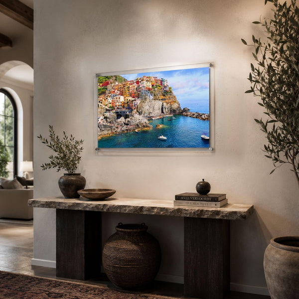 Italian Coast Acrylic Wall Art Print
