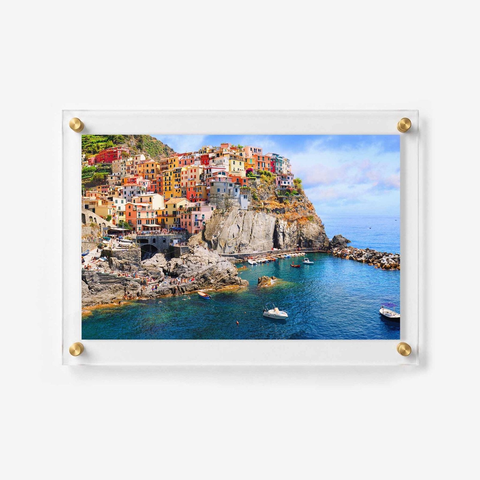 Italian Coast Acrylic Wall Art Print