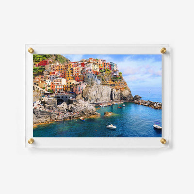 Italian Coast Acrylic Wall Art Print
