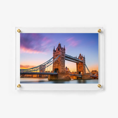 London Lights Acrylic Wall Art Print