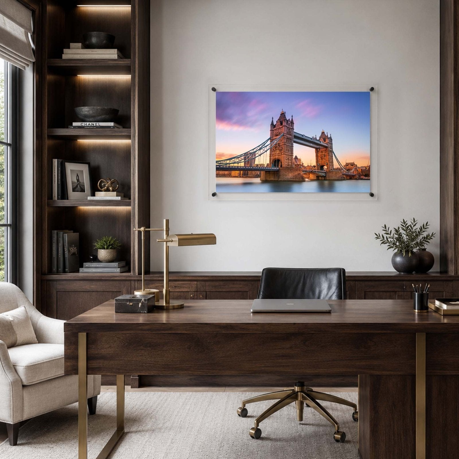 London Lights Acrylic Wall Art Print