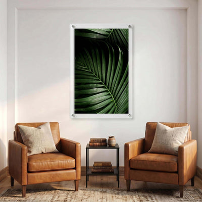 Midnight Palm Acrylic Wall Art Print