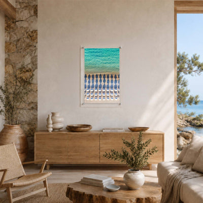 Morning Cabana Acrylic Wall Art Print