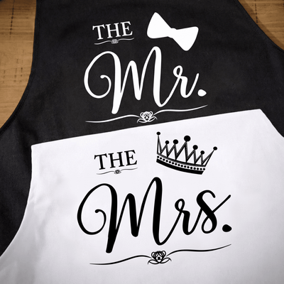 Mr. & Mrs. Aprons, Engagement Gift
