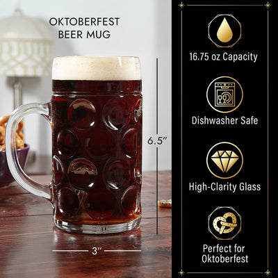 Oktoberfest Custom Beer Mug
