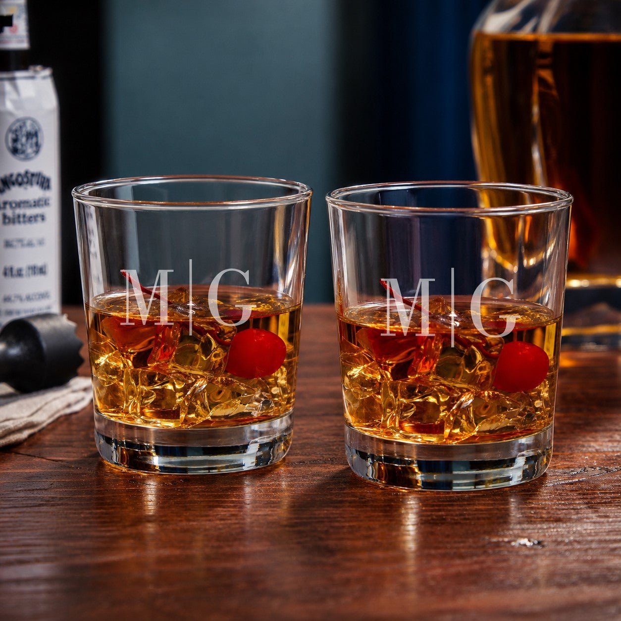 On The Rocks Whiskey Glass