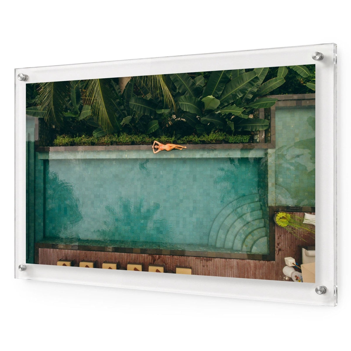 Palm & Circumstance Acrylic Wall Art Print - Horizontal