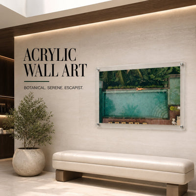 Palm & Circumstance Acrylic Wall Art Print - Horizontal