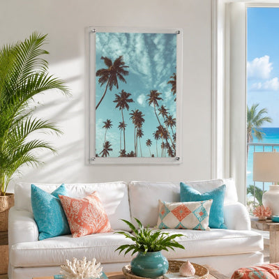 Palm Parade Acrylic Wall Art Print