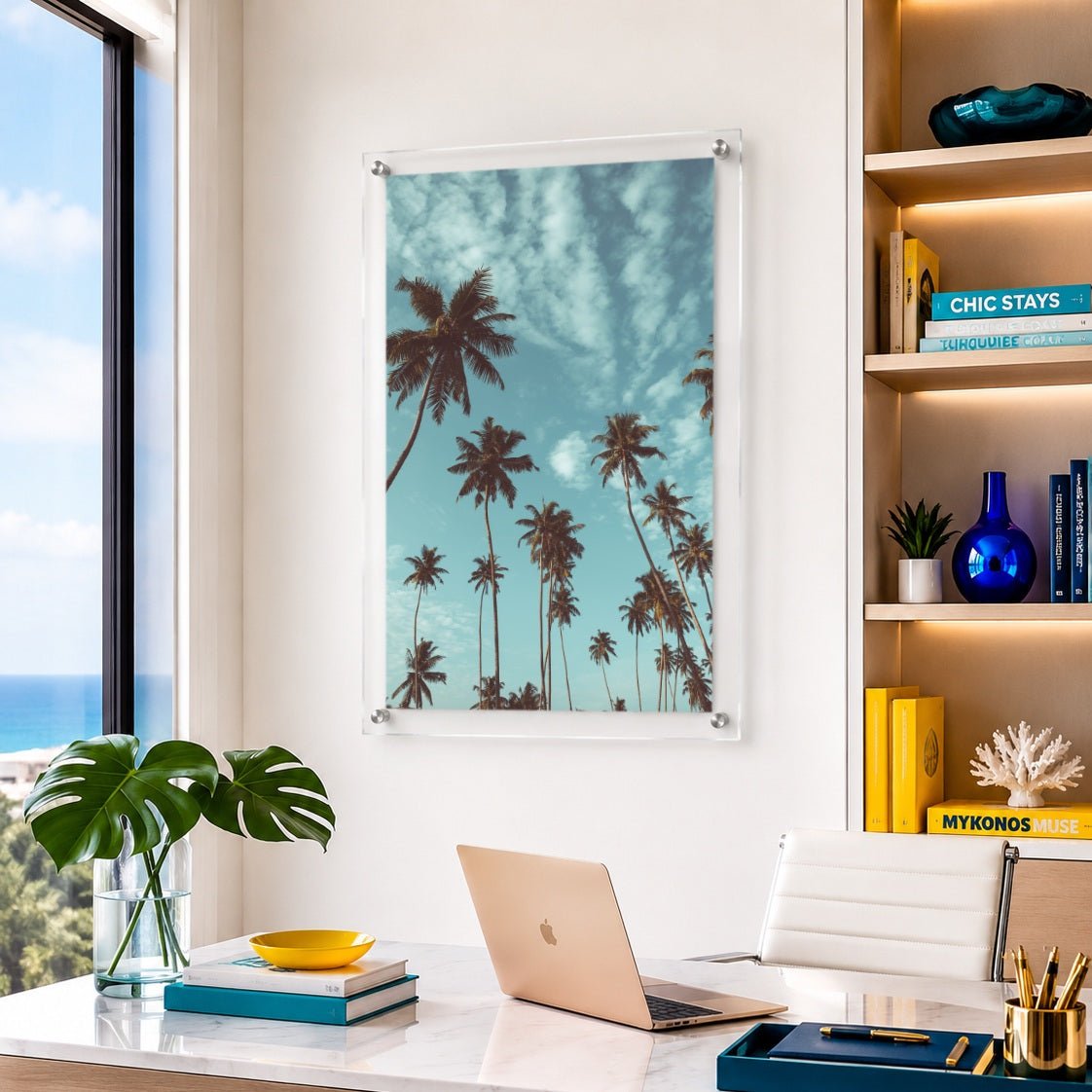 Palm Parade Acrylic Wall Art Print