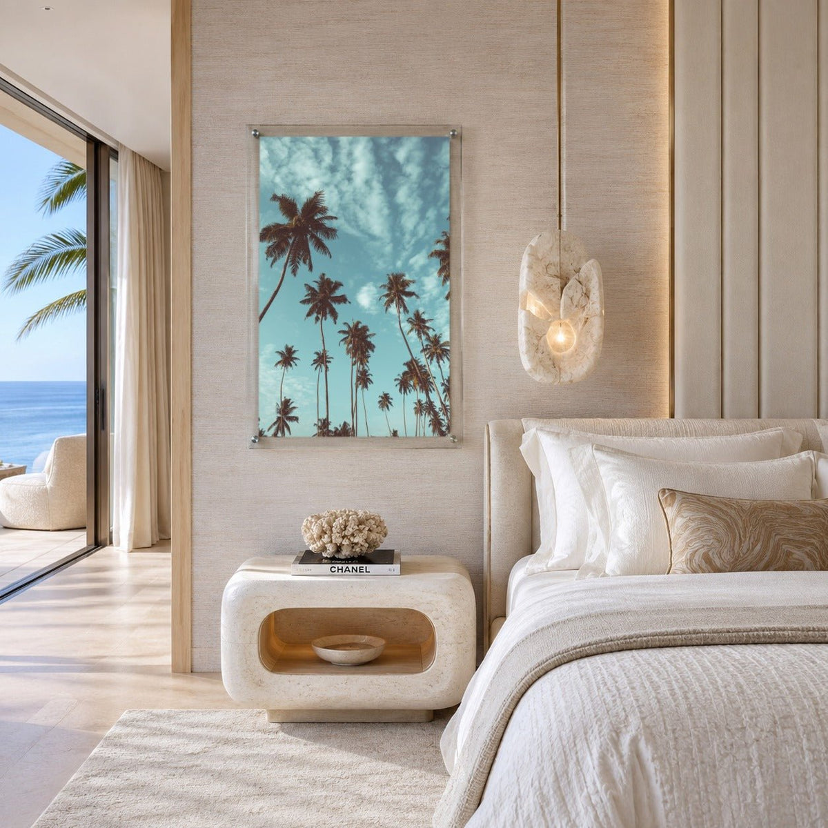 Palm Parade Acrylic Wall Art Print